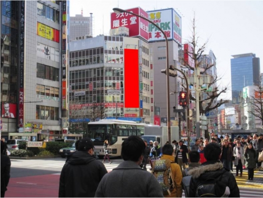 新宿東口 東新ビル 壁面 看板広告 東京都の看板広告エージェンシー